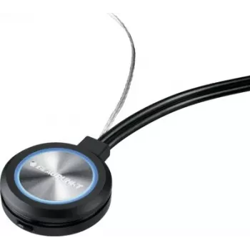 Blaupunkt FunLine Discs Aktívna okenná anténa pre autorádio AM/FM príjem, DIN konektor, 2,9m kábel, čierna