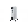 Blaupunkt HOR401 2000 W olejový radiátor kúrenie, biela, 3 stupne ohrevu, nastaviteľný termostat, ochrana proti prehriatiu, ochrana proti prevráteniu, 9 rebier, tichá prevádzka, pre miestnosti do 25 m²