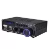 Blitzwolf AS-22 audio zosilňovač, 45 W, Bluetooth 5.0, USB + diaľkový ovládač (čierna)