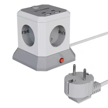 BlitzWolf BW-EC1 4xAC 2xUSB-A 2xUSB-C predlžovač
