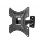 BLOW 76-863# Pevný TV nástenný držiak pre 42-palcové obrazovky, VESA do 200x200, 25 kg, čierny