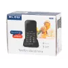 BLOW čierny seniorský mobilný telefón so stojanom S18D