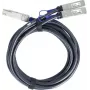 BlueLAN kompatibilný Juniper 720-128729 pasívny 400GBASE-CR8 QSFP-DD na 2x200GBASE-CR4 QSFP56 Direct Attach breakout kábel, 2m, AWG26
