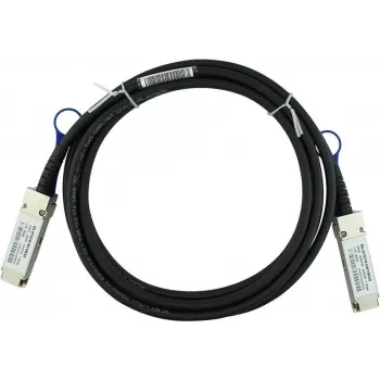 BLUELAN kompatibilný Mellanox MCP1650-V00AE30 QSFP56 Direct Attach kábel, 200GBASE-CR4, InfiniBand, 30AWG, 0,5 metra (MCP1650-V00AE30-BL)