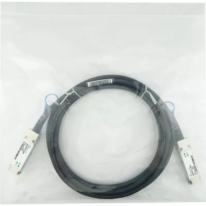BlueLAN MCP1600-C003-BL kompatibilný QSFP28 Direct Attach kábel, 100GBASE-CR4, InfiniBand EDR, 26AWG, 3 metre