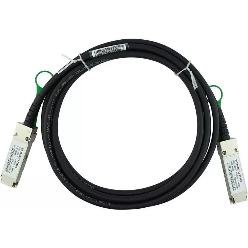 BlueOptics QSFP-H40G-CU5M kompatibilný Cisco 40G QSFP Direct Attach Copper kábel, 5m, 28AWG