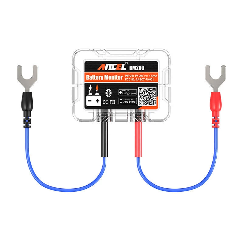 Bluetooth tester batérií ANCEL BM200 6-20V DC