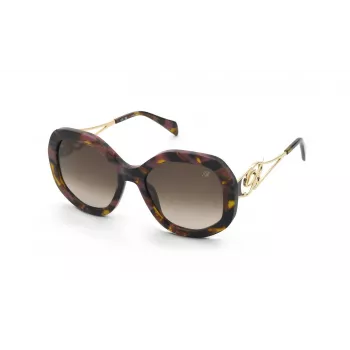 BLUMARINE dámske slnečné okuliare SBM892-550AHL motýlie havanna hnedý gradient 55 mm