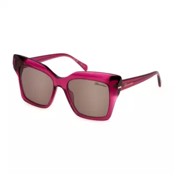 Blumarine dámske slnečné okuliare SBM832S5401BV Butterfly acetát čierna sivý prechod UV400