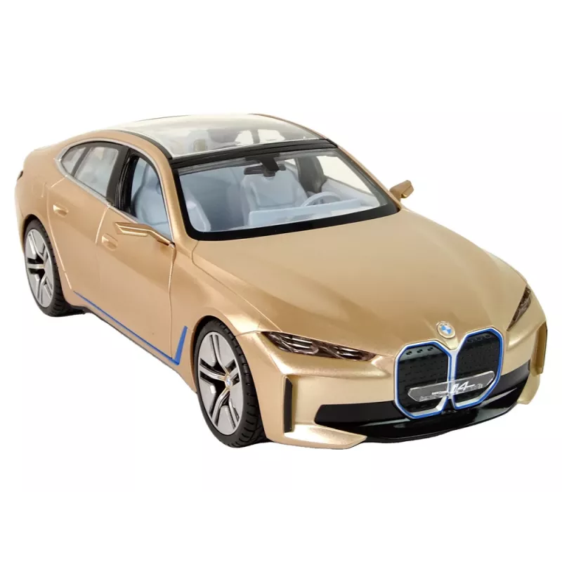 BMW I4 RC auto na diaľkové ovládanie Rastar zlaté 1:14