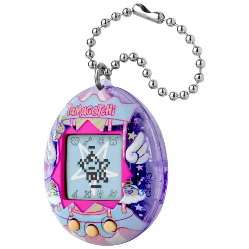 BND Tamagotchi Original - Angel Carousel virtuálna hračka domáce zviera, biela