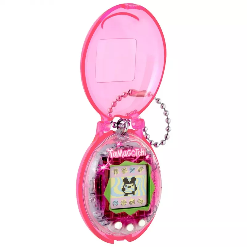 BND Tamagotchi Original virtuálny maznáčik s ochranným puzdrom - ružová