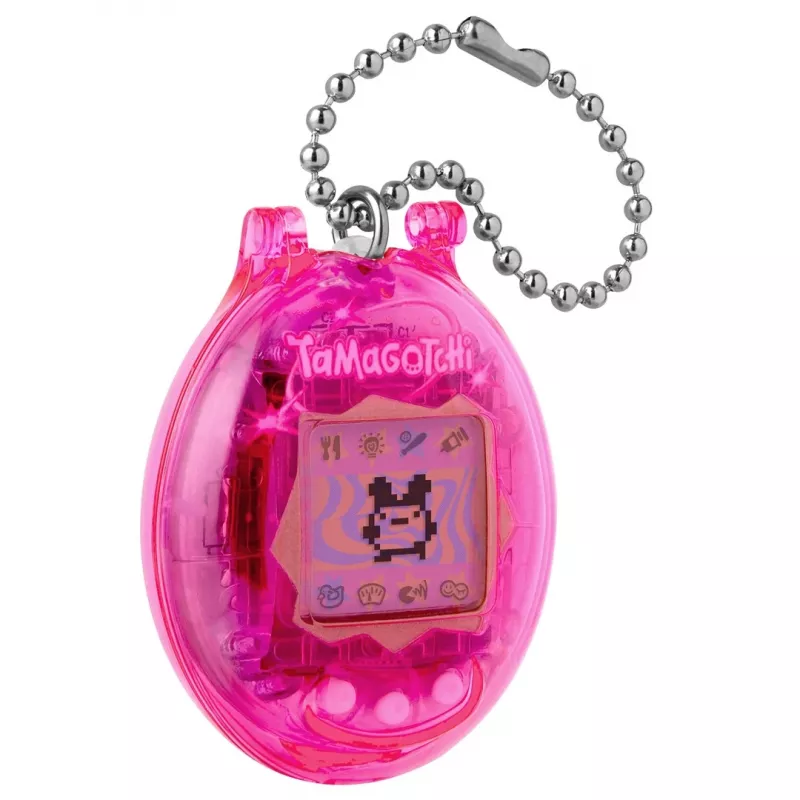 BND Tamagotchi Original virtuálny maznáčik s ochranným puzdrom - ružová