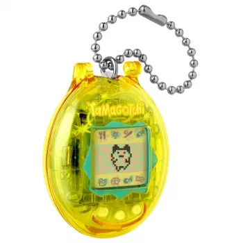 BND Tamagotchi Original s puzdrom - žltá