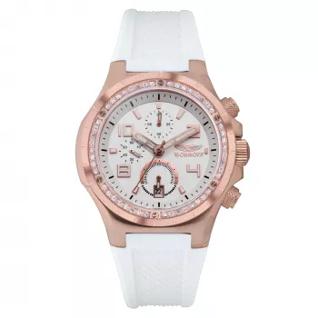 BOBROFF BF1002L25 unisex analógové quartzové hodinky 43mm puzdro z nehrdzavejúcej ocele čierny kožený remienok