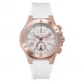 BOBROFF BF1002M25 unisex quartz analógové hodinky 43mm nerezová oceľ čierny ciferník kožený náramok