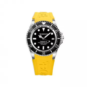 BOBROFF MAN BF0001-BFSTA 44 mm quartz analógové hodinky modrý ciferník nerezová oceľ