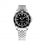 BOBROFF MAN BF0001-BFSTJ analógové quartz hodinky 44 mm čierny ciferník pravá koža remienok