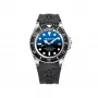 BOBROFF MAN BF0003-BFSTN analógové quartzové hodinky 42mm modrý ciferník hnedý kožený remienok