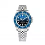 BOBROFF MAN BF0003baBFSTJ analógové quartzové hodinky 42mm čierny ciferník kožený remienok
