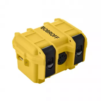 BOBROFF MAN BF0004i 42mm analógové quartz hodinky čierny ciferník kožený remienok