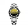 BOBROFF MAN BF0008 analógové quartz hodinky 44mm nerezová oceľ čierny ciferník kožený remienok