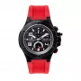 BOBROFF MAN BF1002M14 analógové quartz hodinky 42mm čierny ciferník kožený remienok
