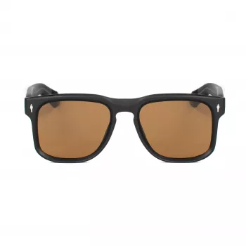 BOBROFF pánske slnečné okuliare v štvorcovom dizajne BFG0016-C2 52 mm čierna