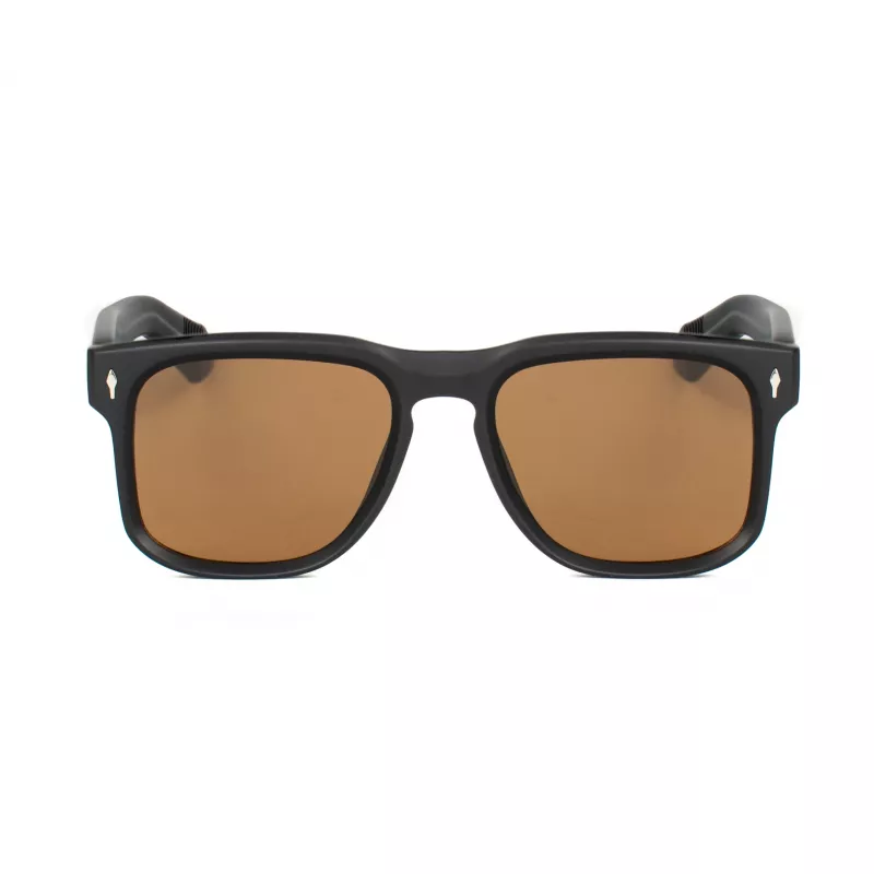 BOBROFF pánske slnečné okuliare v štvorcovom dizajne BFG0016-C2 52 mm čierna