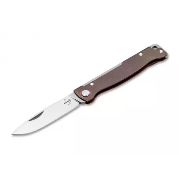 Böker Plus Atlas Copper Nôž D2 Slipjoint 70mm čepeľ