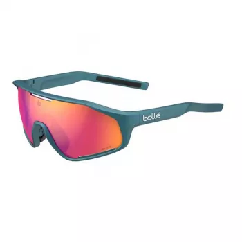 Bolle BS010009 unisex športové okuliare - čierny nylonový rám, sivé polykarbonátové šošovky, UV400 ochrana