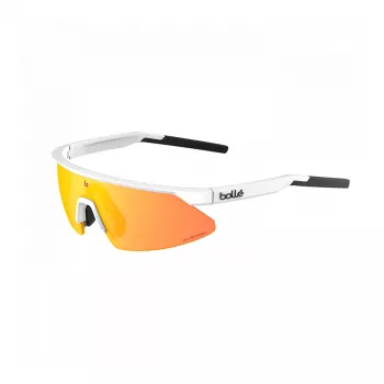 Bolle BS032002 Unisex slnečné okuliare - čierny rám, sivé sklá, 135 mm