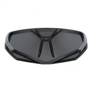 Bolle unisex slnečné okuliare BS033002 - matný čierny rám, sivé šošovky, 155 mm