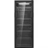 Bomann KSG 7292 chladnička so sklenenými dverami 143 cm biela