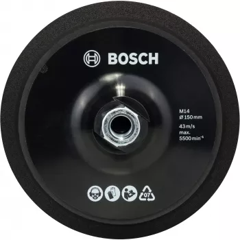 Bosch 2608612027 nosný tanier M14 150 mm suchý zips pre uhlovú brúsku
