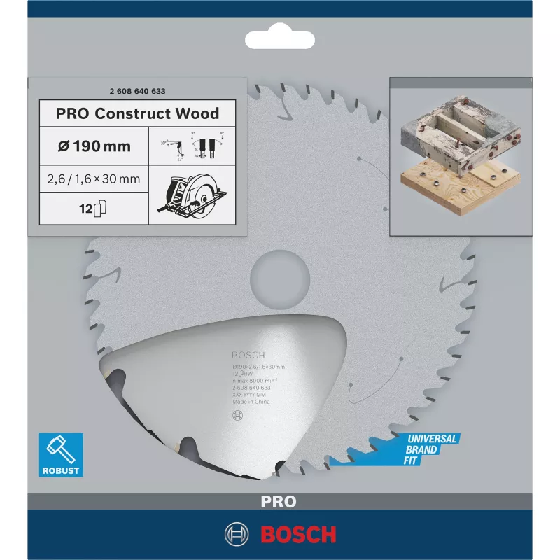 Bosch 2608640633 kotúč na kotúčovú pílu 305 mm (1 ks)