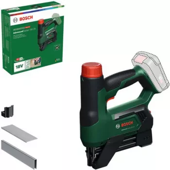 Bosch AdvancedTacker 18V-25 Akumulátorová sponkovačka/klincovačka (Bare Tool) Zelená/Čierna
