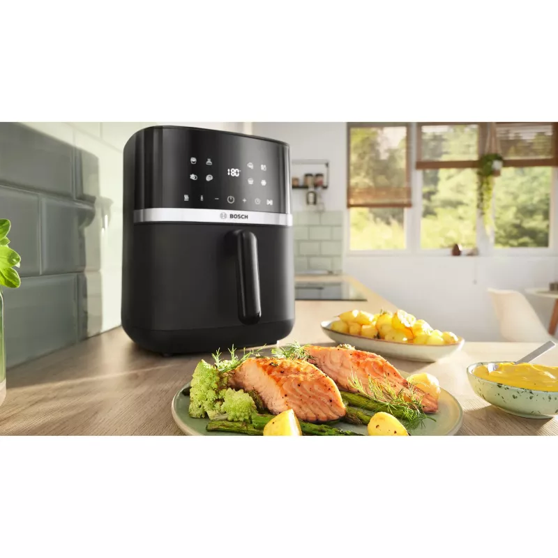 BOSCH Air Fryer MAF462B0 Series 4 (čierna, 2050 W, košík 6,1 L)