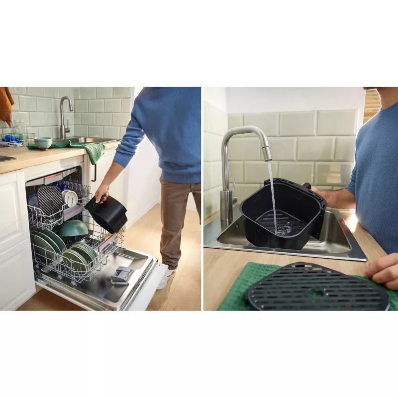 BOSCH Air Fryer MAF462B0 Series 4 (čierna, 2050 W, košík 6,1 L)