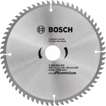 BOSCH Hliníkový pílový kotúč 210x30mm 64 zubov ECO