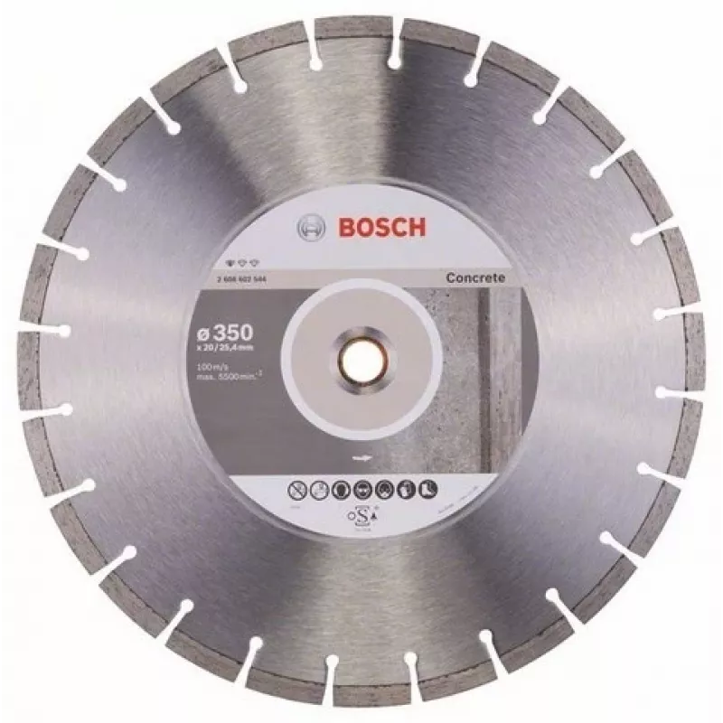 BOSCH diamantový rezací kotúč 350x25,4 mm segmentový na betón