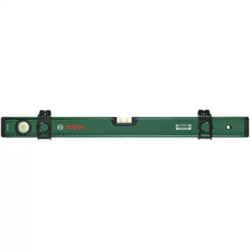 Bosch DIY vodováha 60 cm s značkovacím posúvačom, V drážkou & frézovaným dnom – zelená