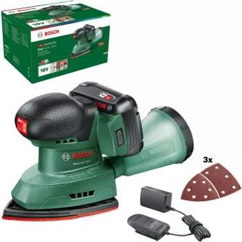 Bosch EasySander 18V-8 akumulátorová multitlačná brúska sada 2,0Ah POWER FOR ALL