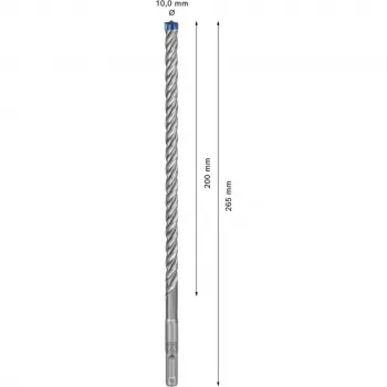 Bosch EXPERT SDS plus-7X sada vrtákov do kladiva 10 mm, 30 kusov, 265 mm dĺžka 2608900188