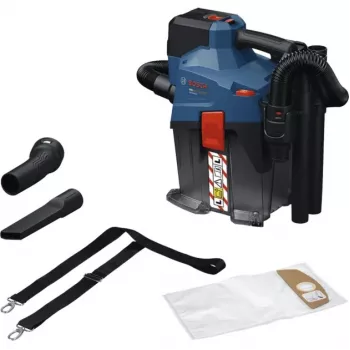 BOSCH GAS 18V-6LS akumulátorový vysávač na suché vysávanie (modrá/čierna, bez batérie)