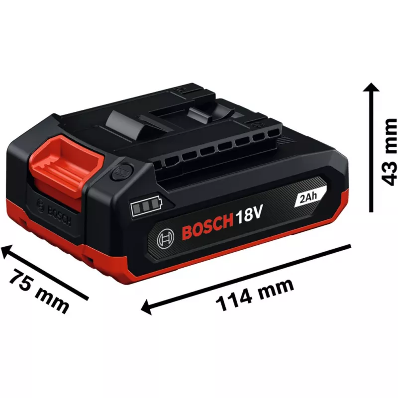 Bosch GBA18V-20 18V 2.0Ah Li-Ion batéria s COOLPACK