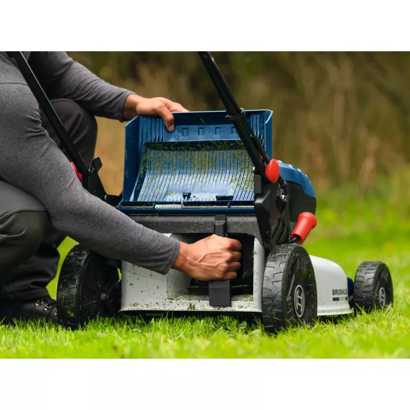 Bosch GRA 18V2-46SP Professional Solo akumulátorová kosačka na trávu, 36V (2x18V), modrá, bez batérie a nabíjačky