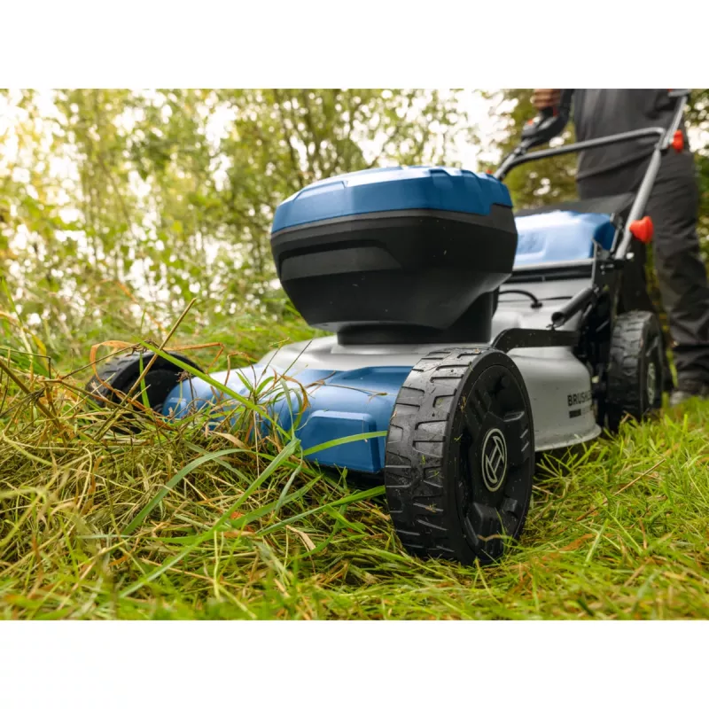 Bosch GRA 18V2-46SP Professional Solo akumulátorová kosačka na trávu, 36V (2x18V), modrá, bez batérie a nabíjačky
