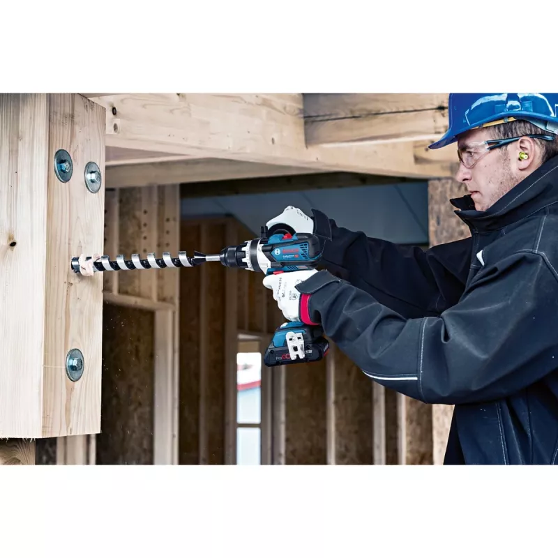 Bosch GSB 18V-110 C Professional 18V akumulátorová príklepová vŕtačka (bez batérie, modrá/čierna)