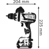 Bosch GSB 18V-110 C Professional 18V akumulátorová príklepová vŕtačka (bez batérie, modrá/čierna)